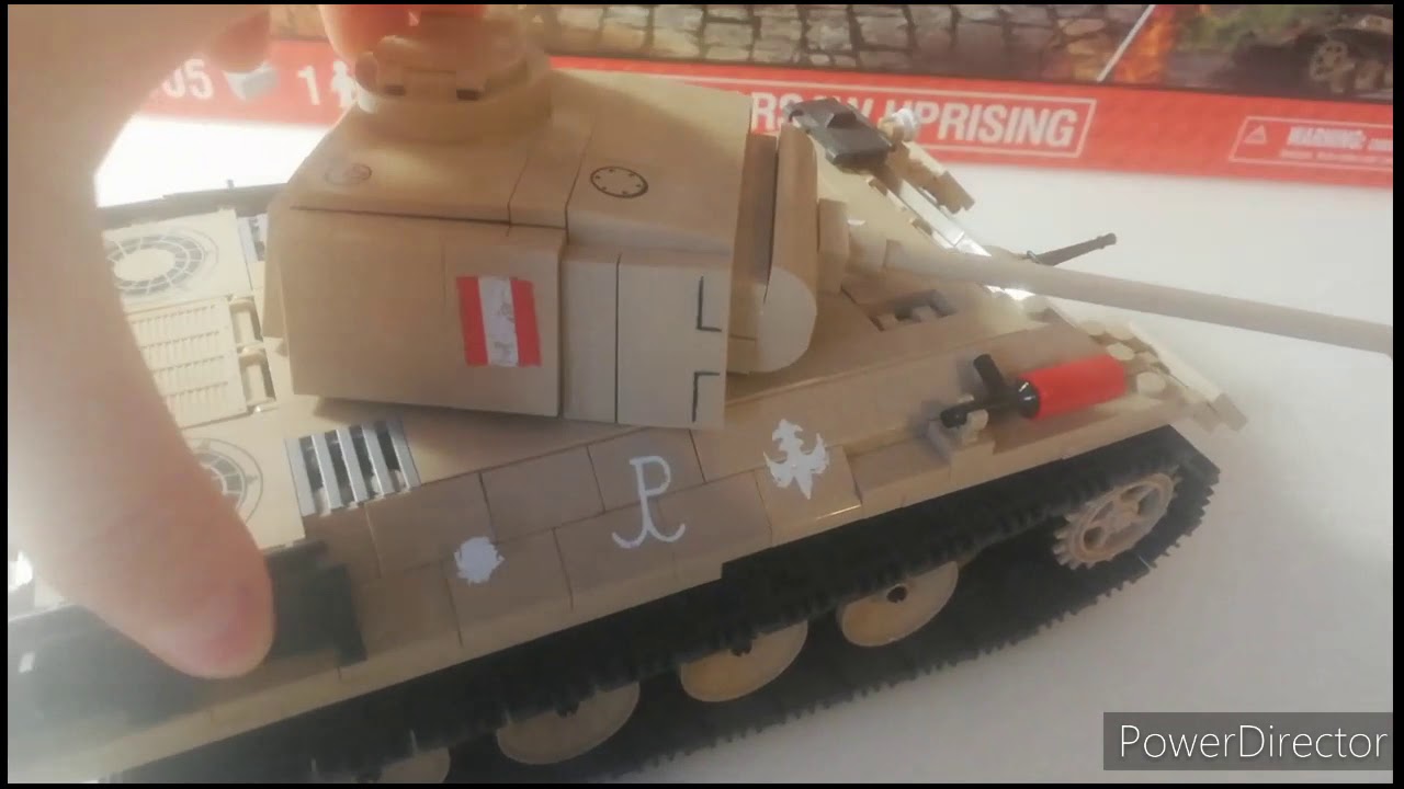 Recenzja zestawu COBI PUDEL(pantera)WARSAW UPRISING