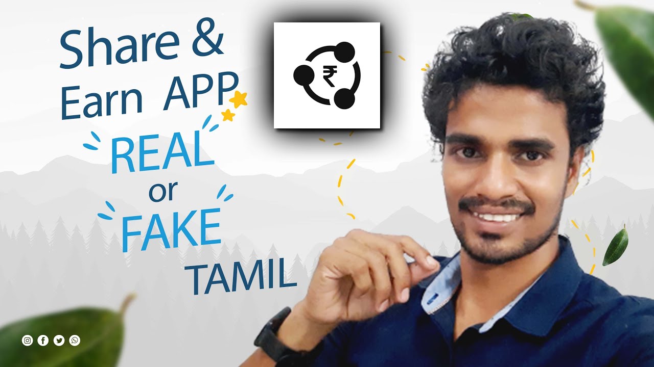 Share & Earn App Real Or Fake in Tamil