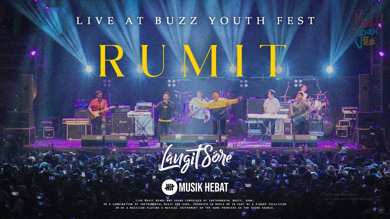 LANGIT SORE : RUMIT ( Live at Buzz Youth Fest )