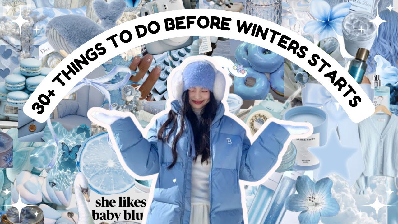 30+ Things To Do Before Winter’s starts ❄️⛄️| Fun things to do 