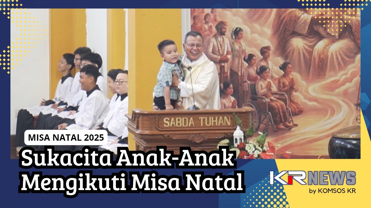MISA NATAL ANAK-ANAK 2025, Gereja Katolik Kristus Raja Surabaya