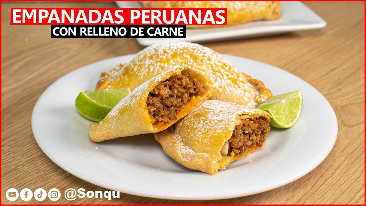 Como preparar EMPANADAS DE CARNE Peruana | Sonqu