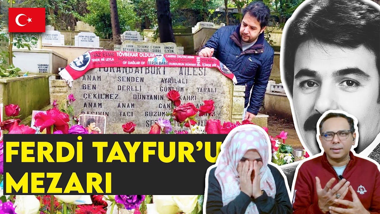 Могила Ферди Тайфура! 🌹 (Кладбище Еникёй) 🇹🇷 Реакция Пакистана