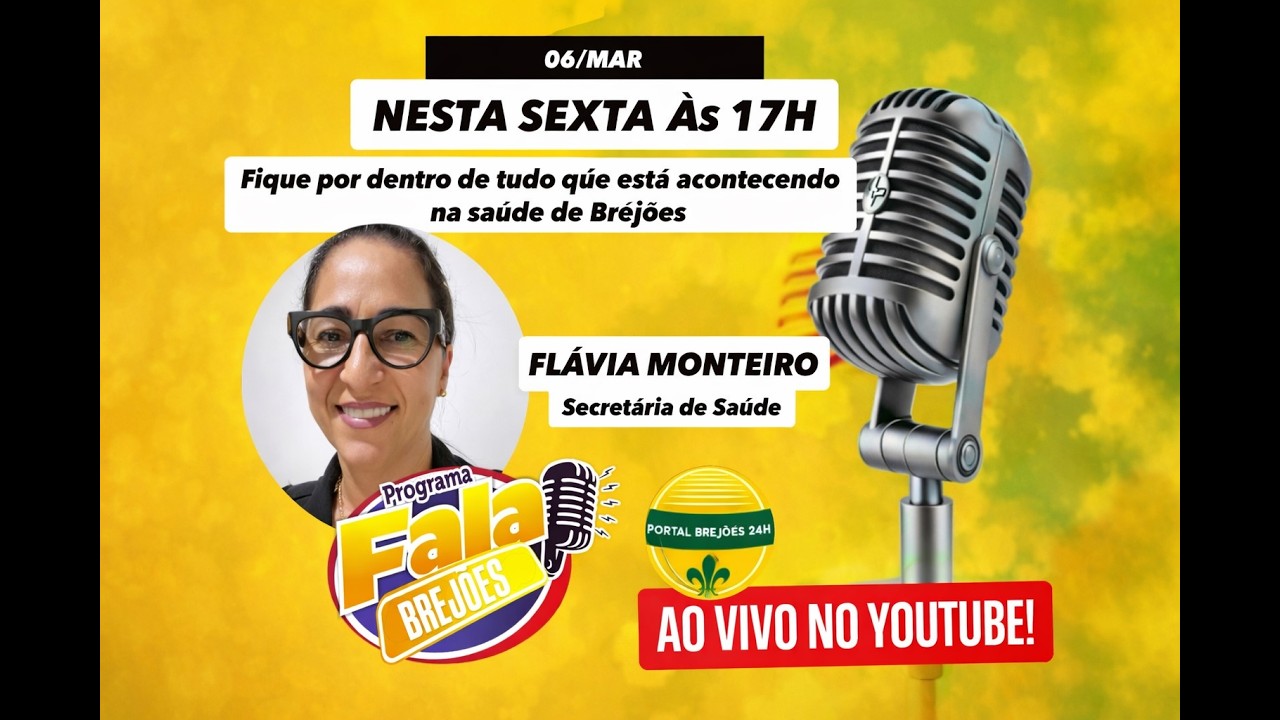 Entrevista com a Secretária de Saúde de Brejões, Flávia Monteiro.