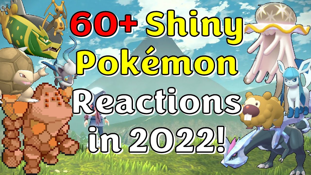 All of my Shiny Reactions in 2022! ✨ (Before Pokémon Scarlet) ⭐ Shiny Pokemon Compilation