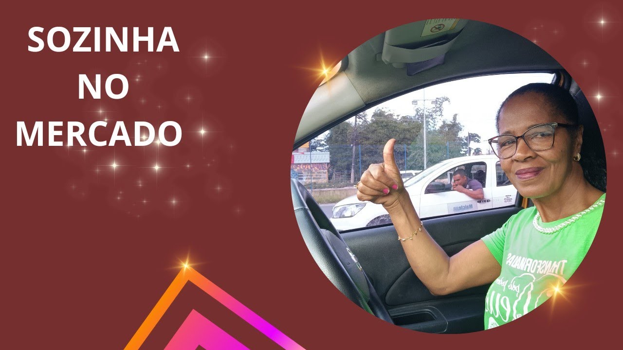 PRIMEIRA VEZ SOZINHA INDO AO MERCADO 🛒 PERDENDO MEDO DE DIRIGIR 🙏