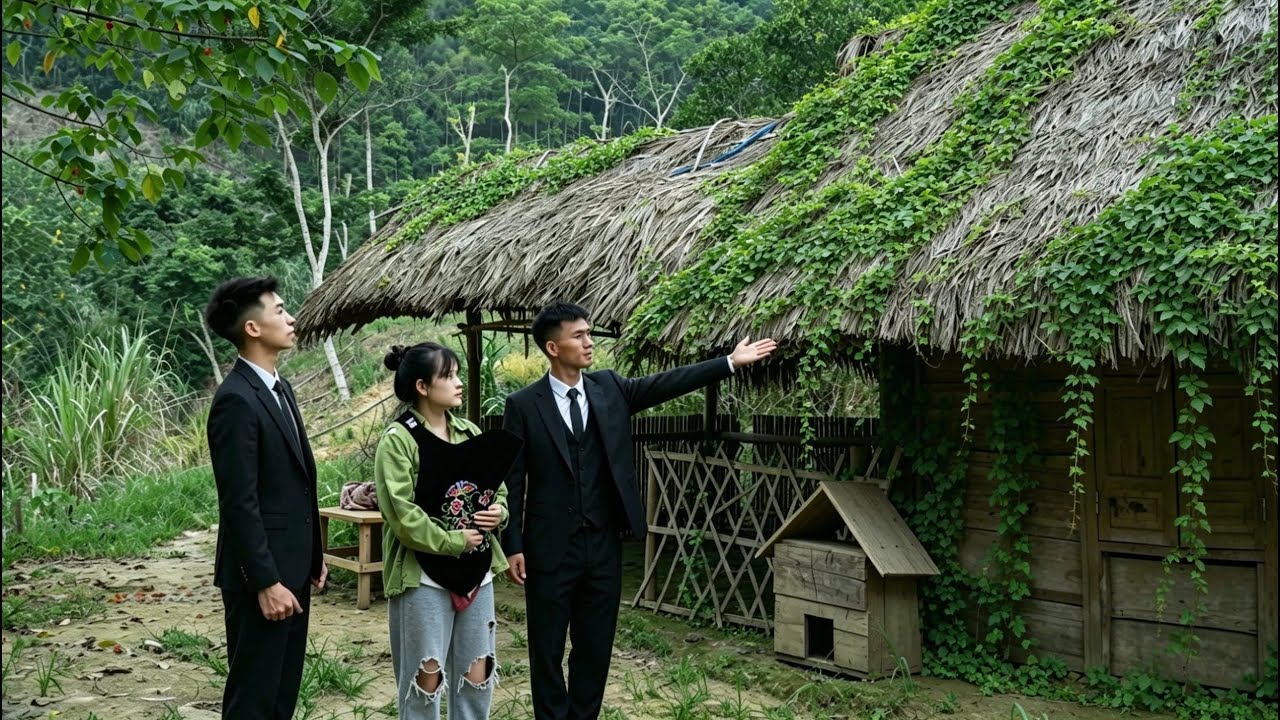 FULL video:Two CEOs gifted a homeless girl an abandoned house in a $1,000,000 project.