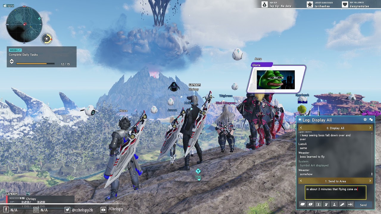 PSO2 New Genesis (Global) CBT Final Moments before shut down.