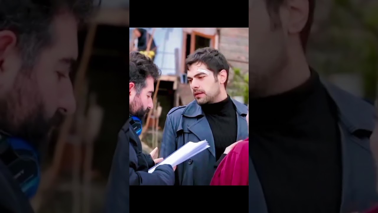 How Gokberk is reacting on cemre's reactions🫶😂my fvrt behind the scenes video😁#Zeyhal❤️#Gokcem💝