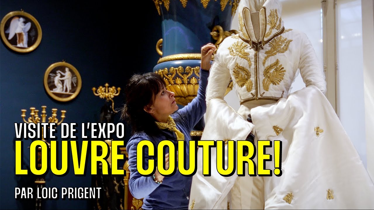 LOUVRE COUTURE! VISITE PRIVÉE AVEC LES DESIGNERS! Par Loïc Prigent