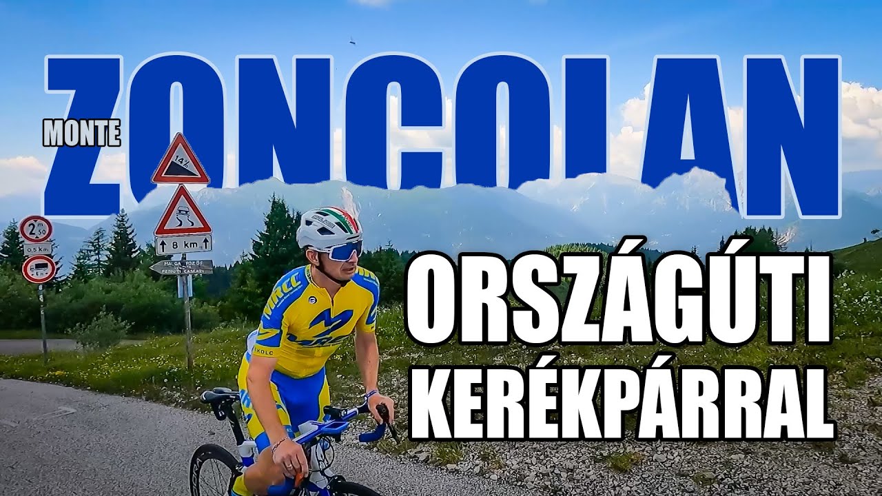 Megmásztuk a Monte Zoncolant országúti kerékpárral!