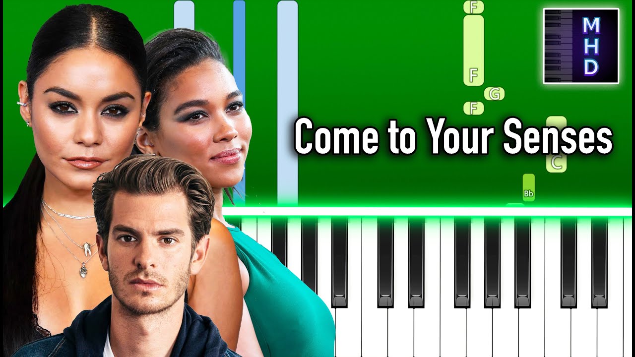 Alexandra Shipp, Vanessa Hudgens - Come to Your Senses - Piano Tutorial - tick, tick...BOOM!