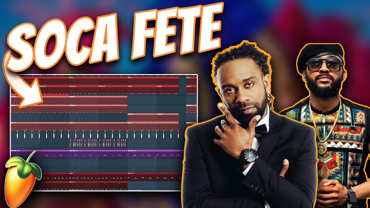 How to Make  Soca Fete/Carnival Beats in 2 Mins! | FL Studio 20 Tutorial