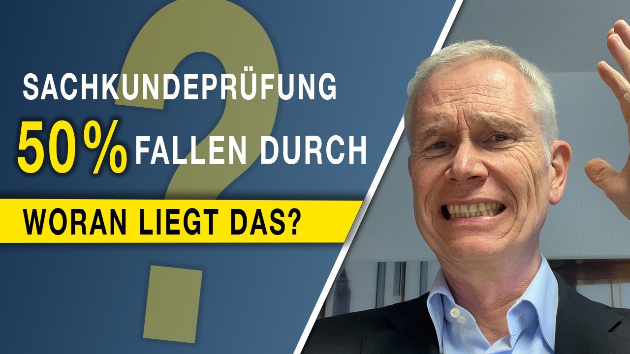 § 34a Sachkundeprüfung - 50% Durchfallquote: So bestehst DU SICHER die Sachkunde! (2023)