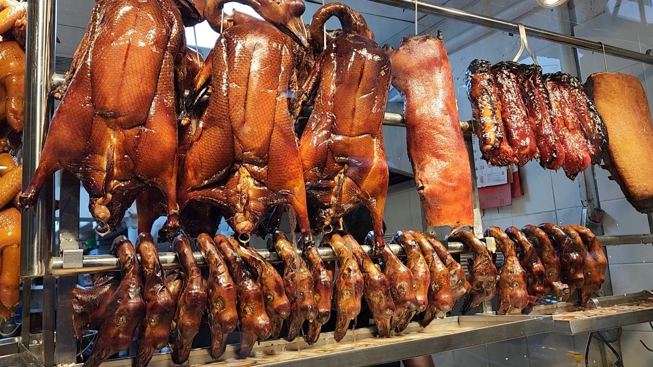 HongKong ChenPi RoastGoose, Roast#Suckling-pig #streetFood Roast#PorkBelly #BBQork #Chicken #gork5