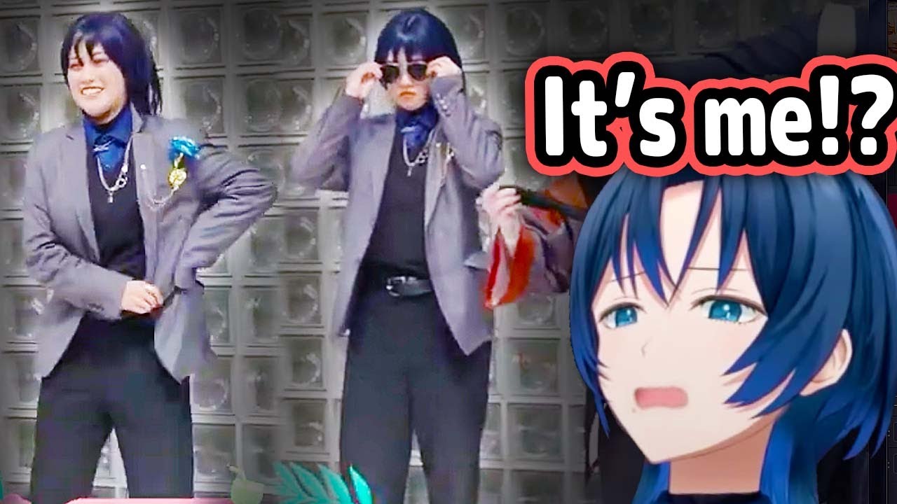Ao-Kun Notices Ao-Kun Cosplayer That's Cooler Than Her【Hololive】