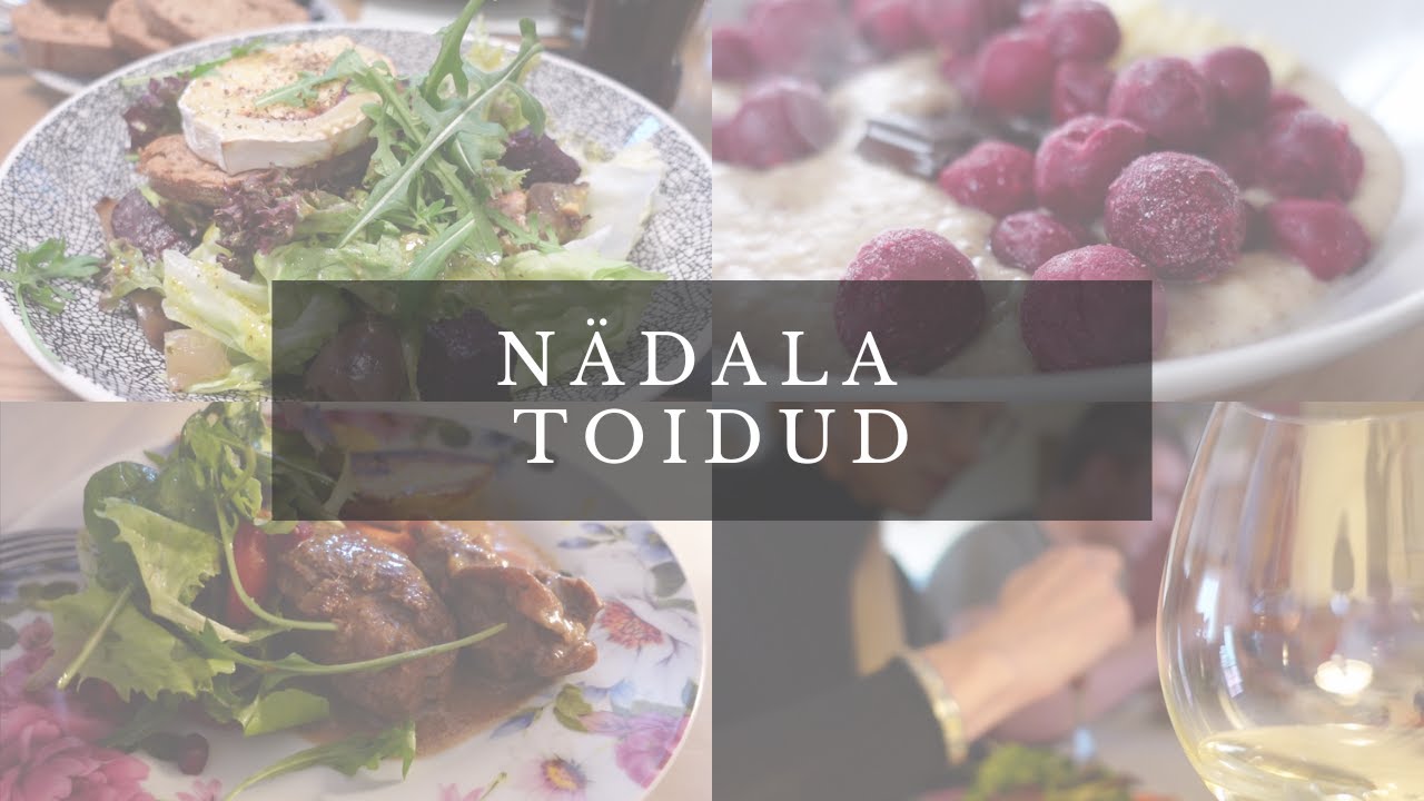 N&auml;dala toidud | Liisa Fitness kava j&auml;rgi toitumine🥗