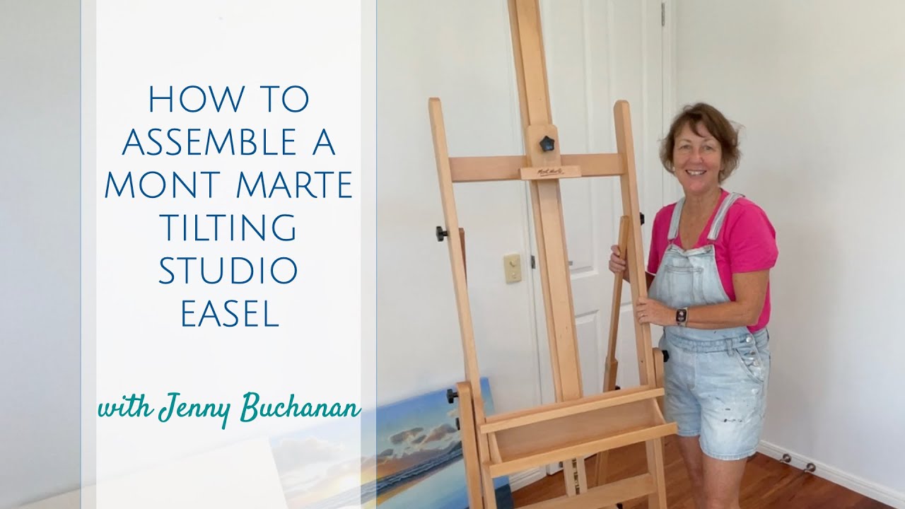 How to Assemble a Mont Marte Tilting Studio Easel