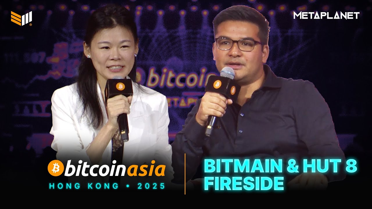 BITMAIN & Hut 8 Fireside w/  Asher Genoot and Irene Gao