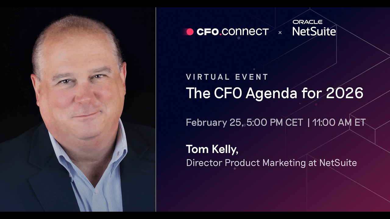 CFO Agenda 2026: AI in Finance, Data Trust & Forecasting for Volatile Markets