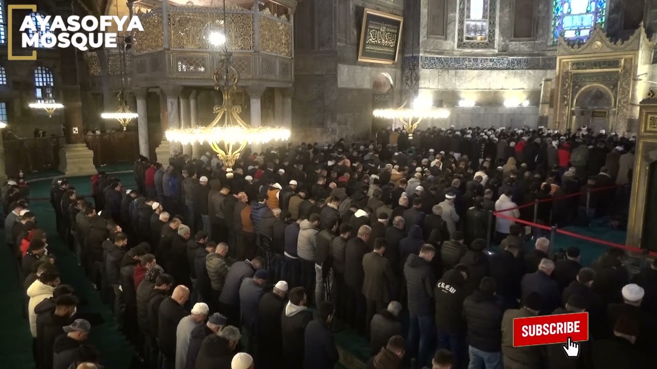 Ayasofya Camii Cuma Namazı (17.03.2023)