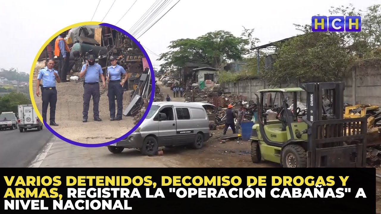 Varios detenidos, decomiso de drogas y armas, registra la 