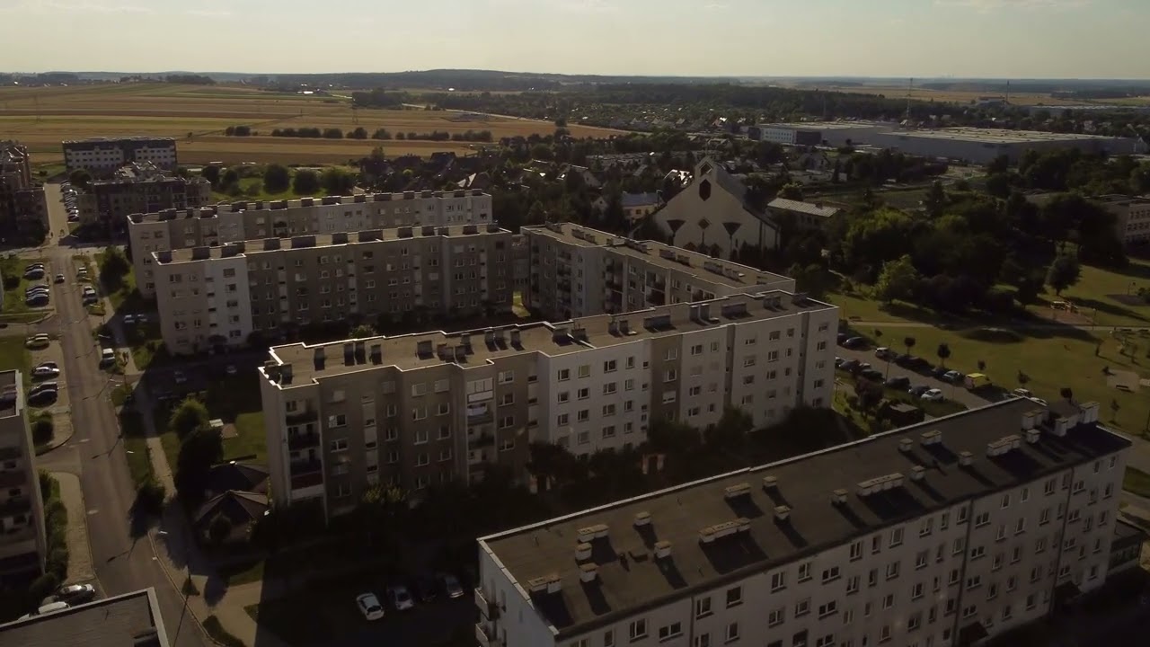Strzelce Opolskie z lotu ptaka