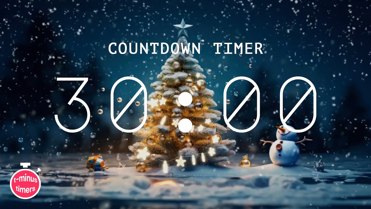 Holiday Timer for Classroom (30 min) - Heartfelt Christmas Tunes