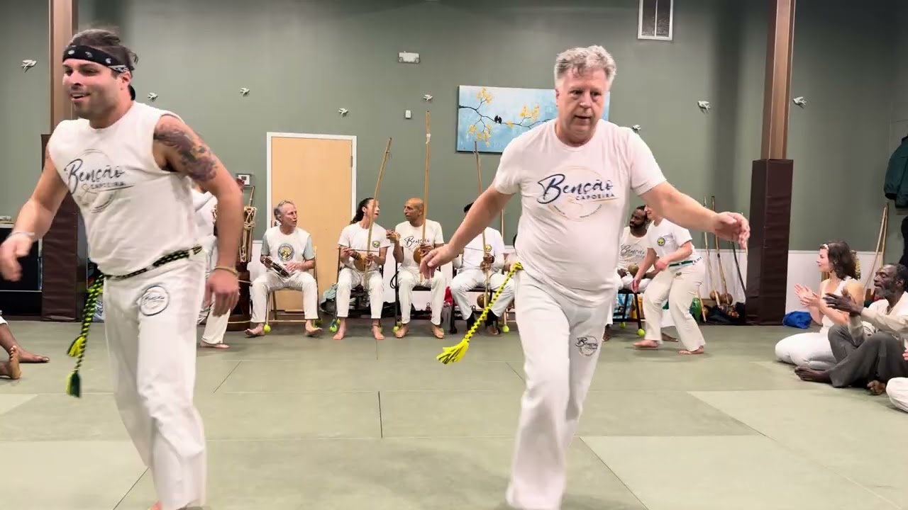 Last Roda of the year, Benção capoeira.