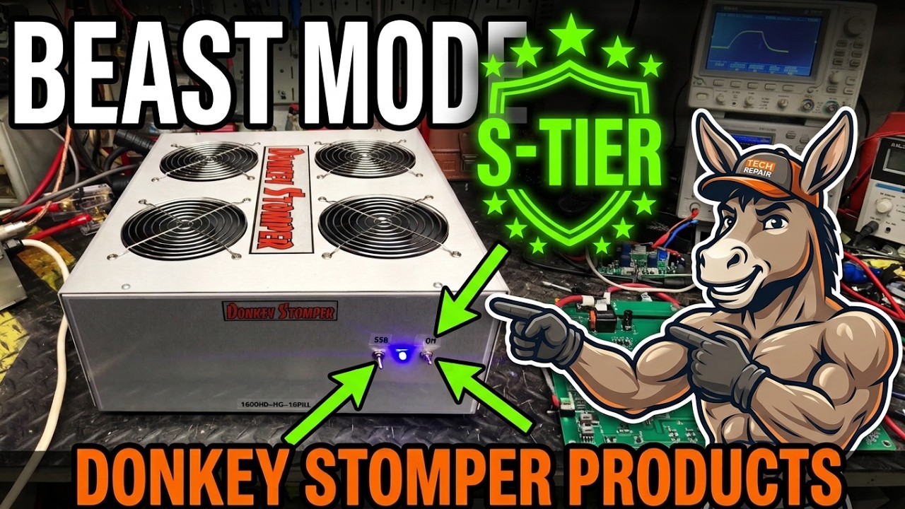 Donkey Stomper 1600HD-HG-16 Pill Cw Transmitter