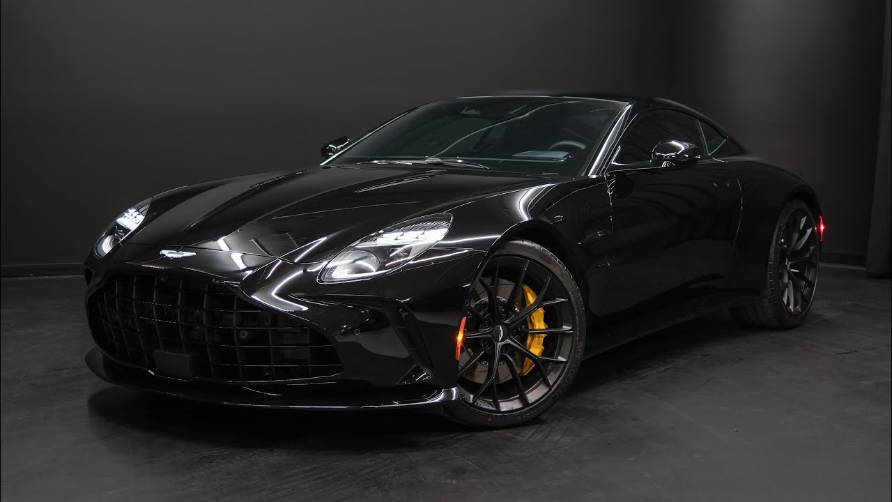 Новый Aston Martin Vantage 2025 года — осмотр и обзоры в 4K