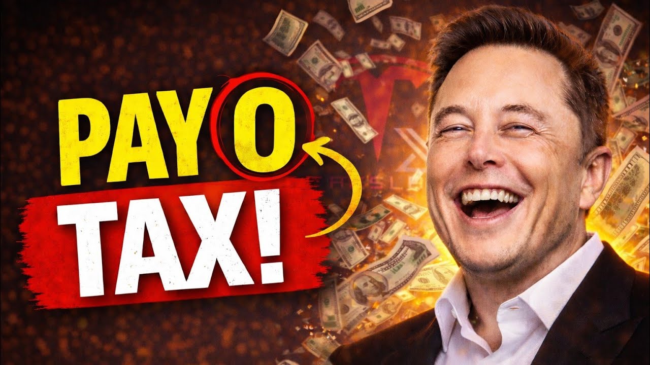 How ELON MUSK Avoids Paying Tax? | Only 0.8% Know the Secret!
