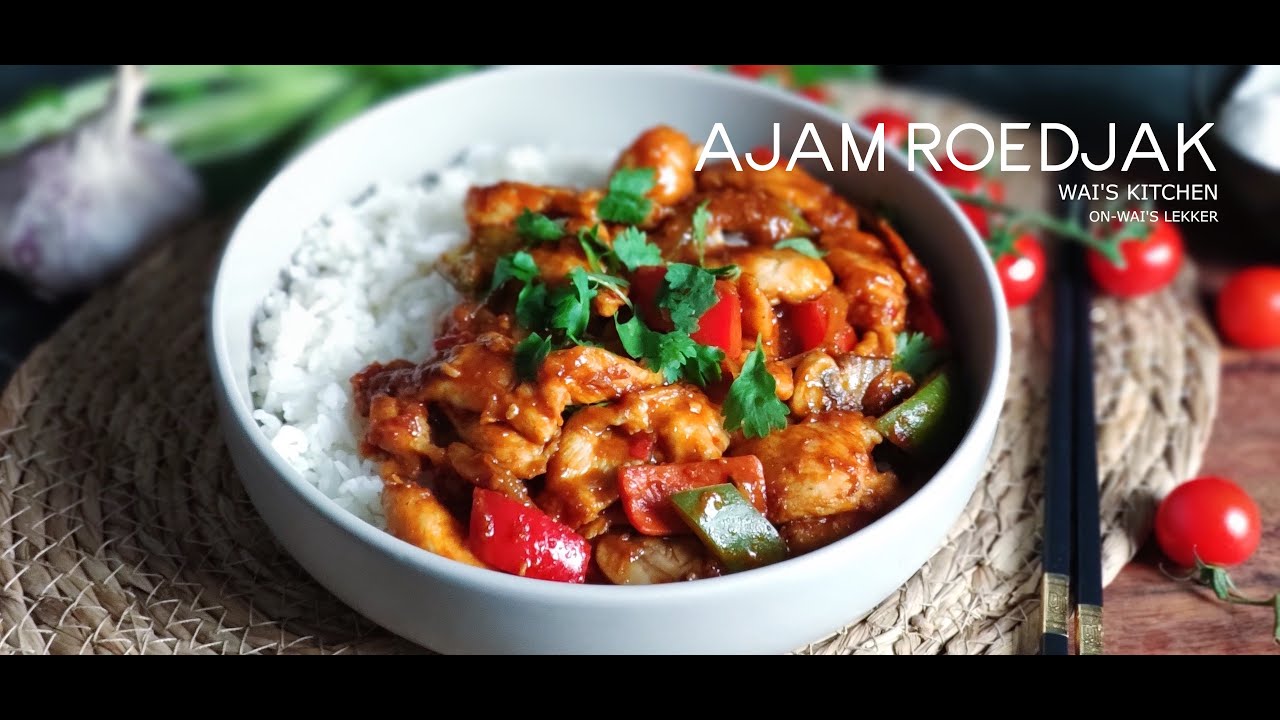Ajam Roedjak - Een grote kruidige en pikante smaakbom! 🌶🔥/ One big spicy flavour bomb! 🌶🔥/ 烈炸鸡