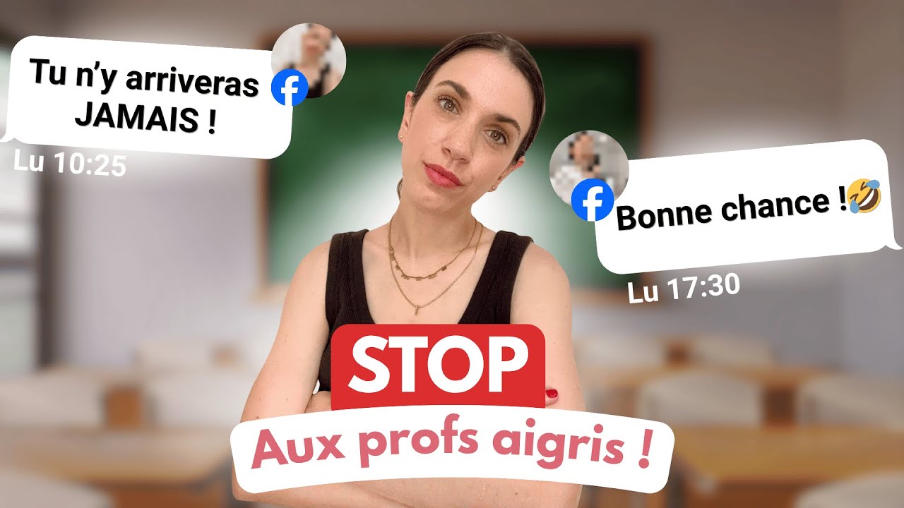 Pourquoi les profs aigris attaquent ceux qui réussissent ? (coup de gueule !)