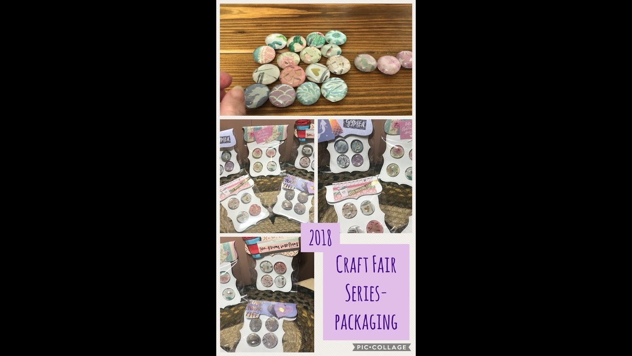 2018 Craft Fair Series - Packaging Smaller Gem Magnets Craft Fair/Teacher / Co-Worker Gifts