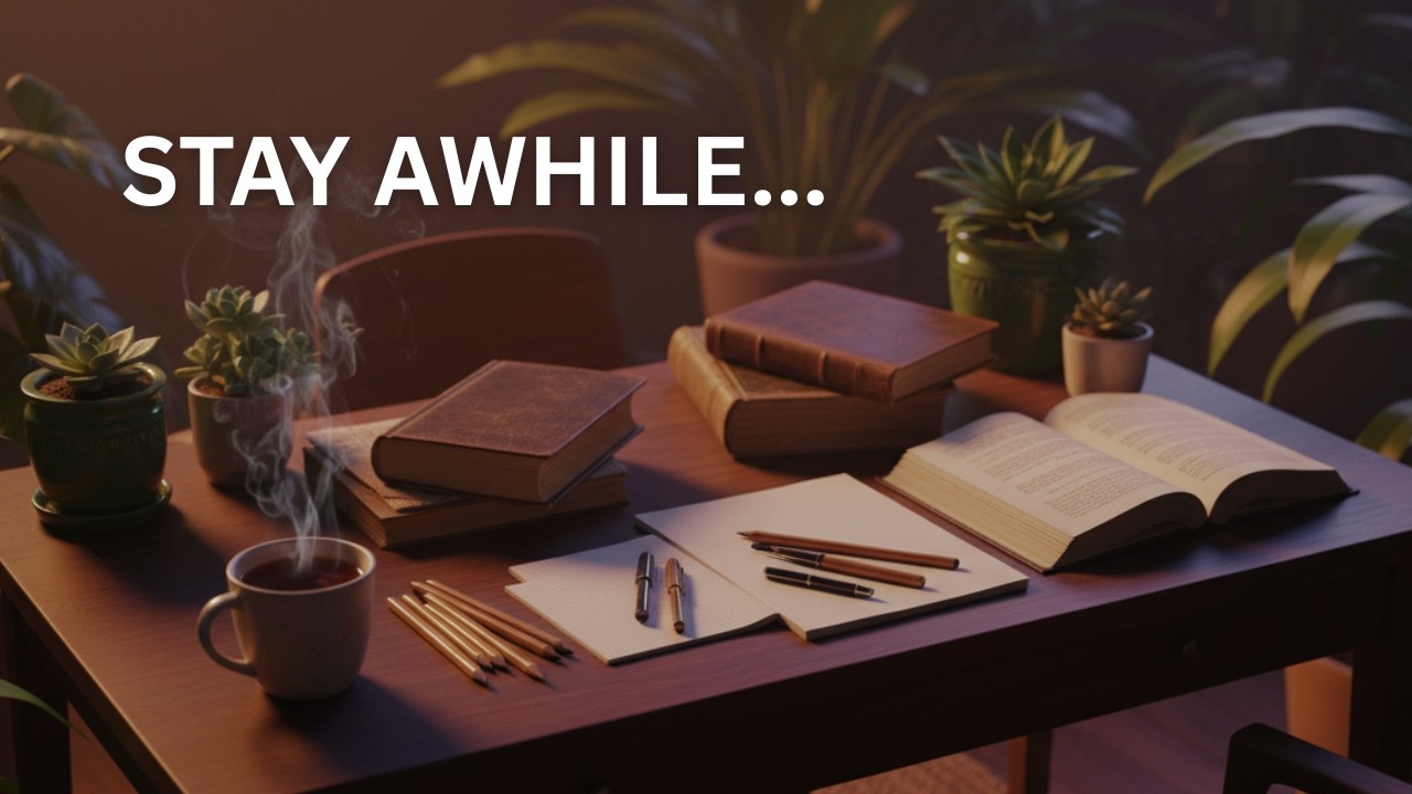 Quiet Sunset Reading (32 min) | Gentle Piano Background Music