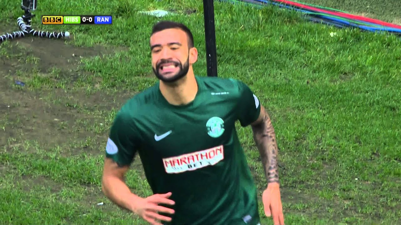 hibs 0 - 2 rangers.  22/ 3 /15