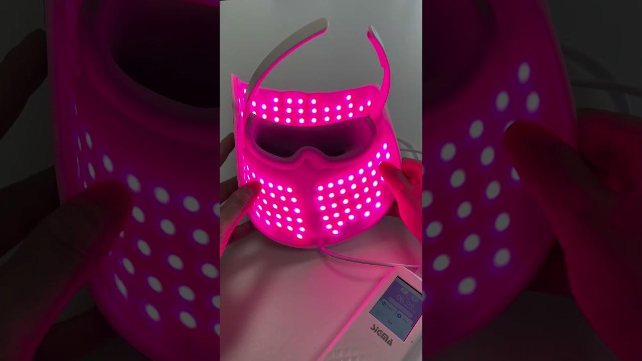 Quick review of SIGMA LED light therapy mask SQBRY 