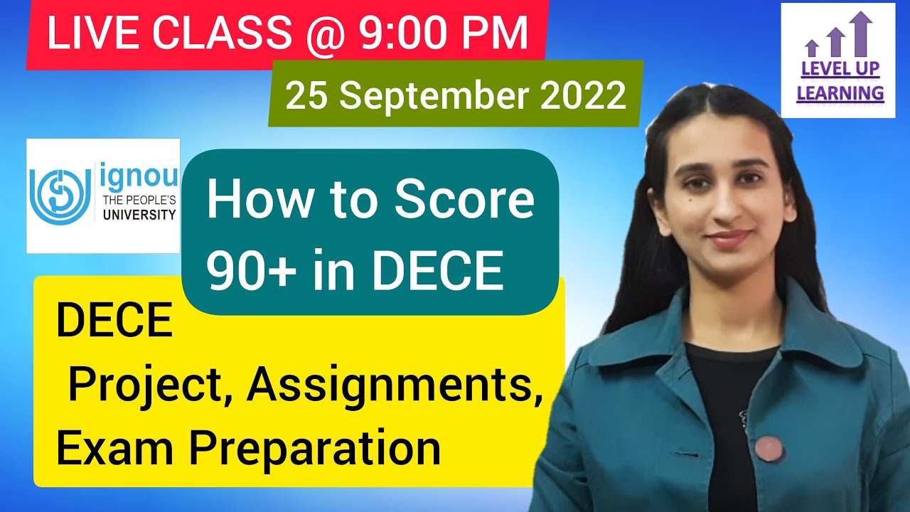 How to Score 90+ in DECE Level Up Learning Simran Gumber