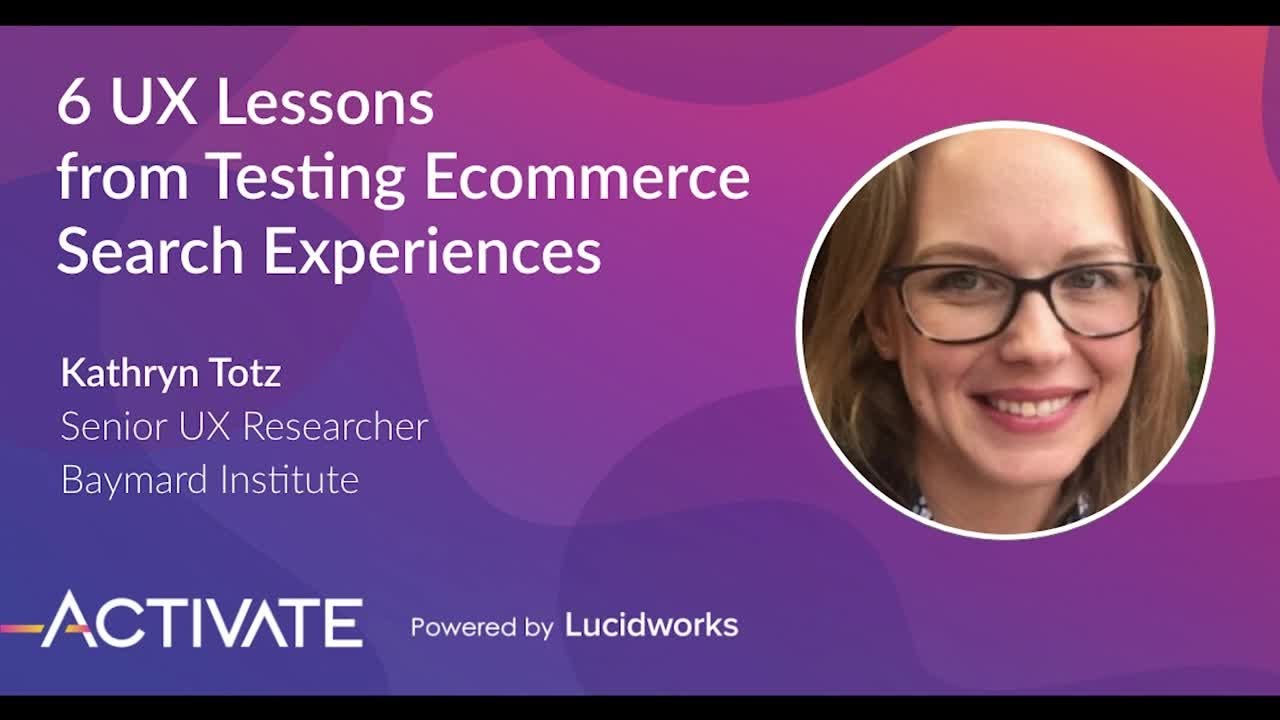 6 UX Lessons from Testing Ecommerce Search Experiences
