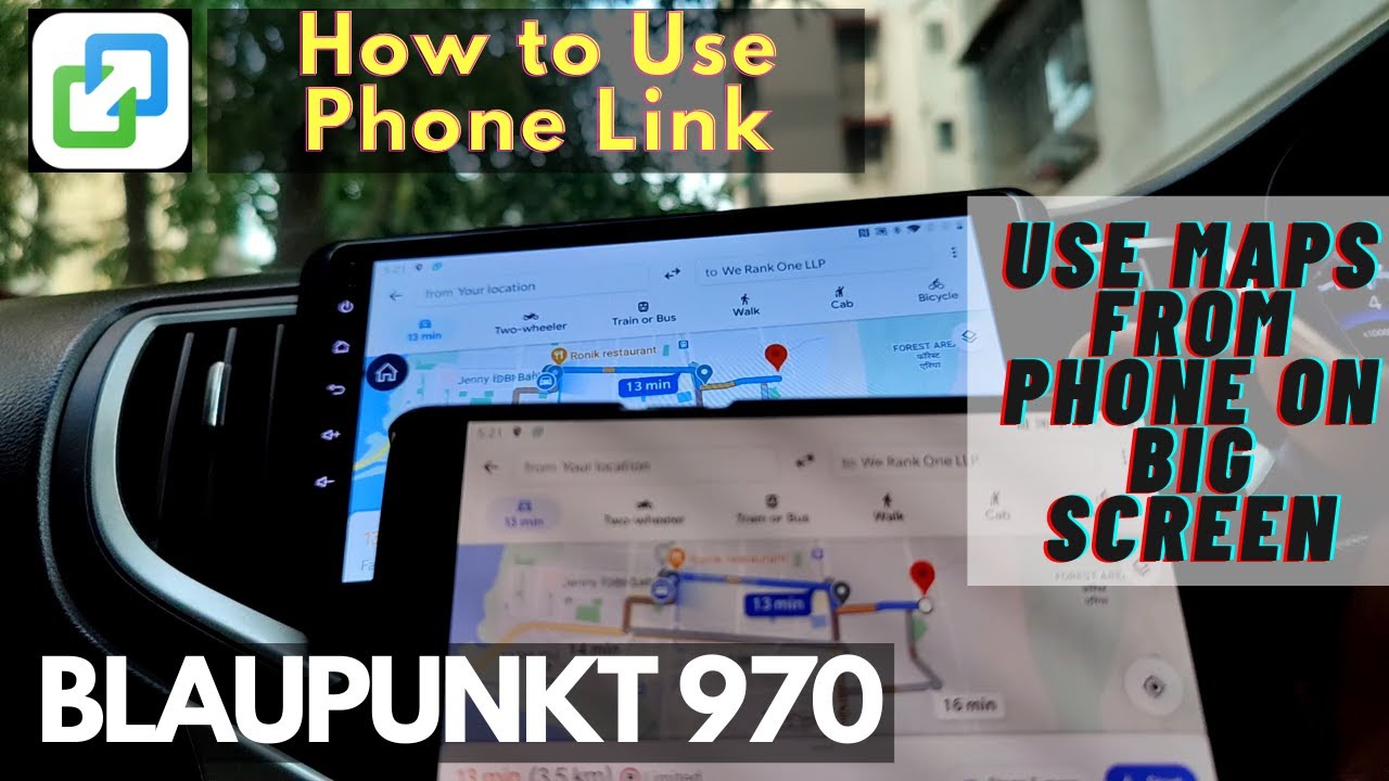 Как использовать Phone Link на Blaupunkt Key Largo 970 с Android-смартфоном | Ускорьте навигацию