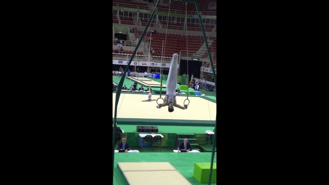 Daniel Corral - Anillos - Test Event 2016