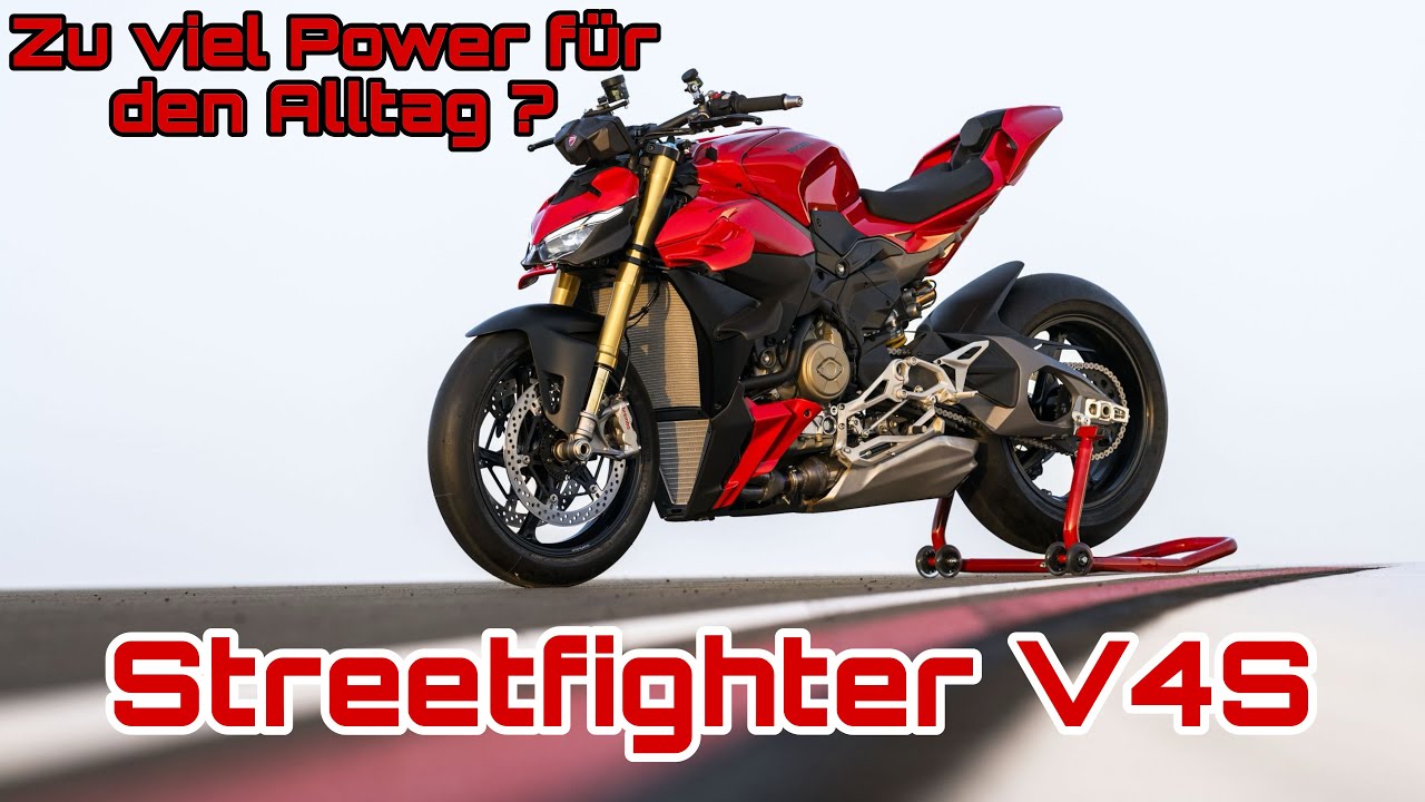 NEU! Ducati Streetfighter V4S 2025 im Alltag - mein ehrliches Review !  4K