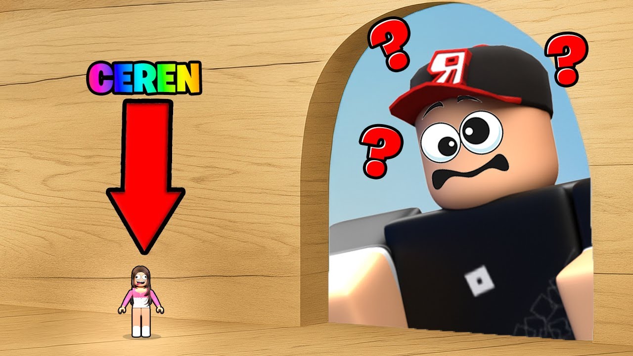 Küçülerek Saklambaç Oynadım ! -Roblox Shrink Hide & Seek