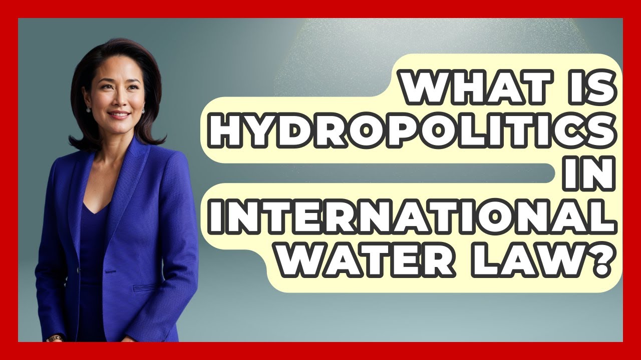 What Is Hydropolitics In International Water Law? - Water Science For Everyone
