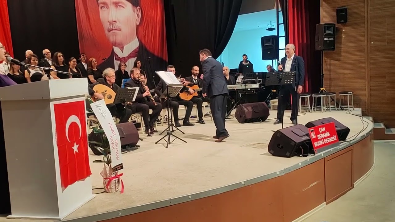 ÇAN BELEDİYESİ RAMAZAN ETKİNLİKLERİ. ÇAN MUSİKİ DERNEĞİ     RAMAZAN  ACAR  SÖYLÜYOR