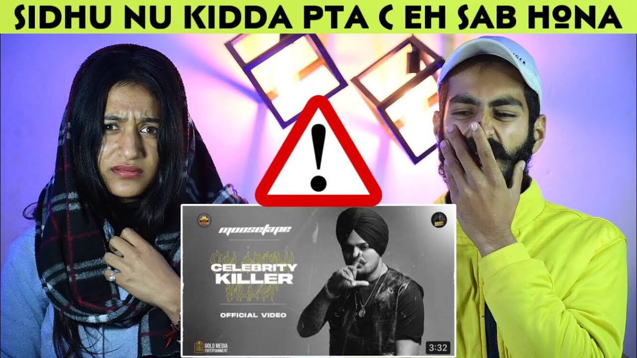 Reaction On : Celebrity Killer ~ Sidhu Moose Wala | Celebrity Killer Sidhu Moose Wala Reaction