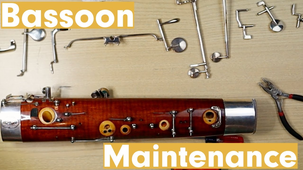 How to Completely Take Apart Your Bassoon and Oil the Keys