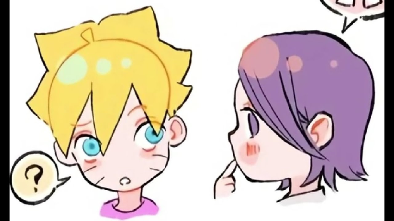 Boruto y Sarada Amor desde siempre