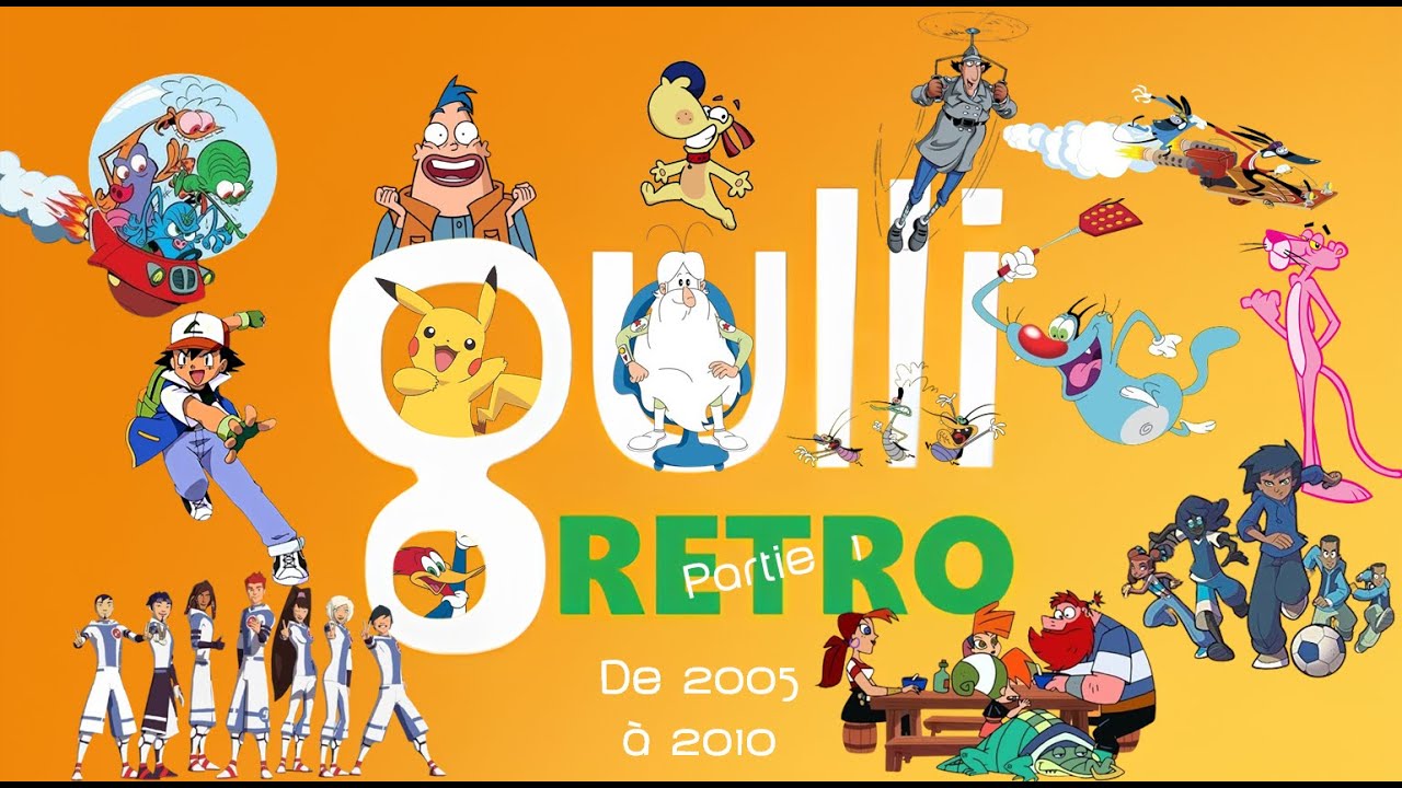 Rétrospective des dessins animés diffusé sur Gulli (1ère partie : de 2005 à avril 2010)